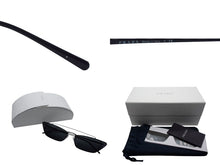 画像をギャラリービューアに読み込む, 極美品 PRADA プラダ Ultravox ウルトラヴォックス サングラス SPR64U イタリア製 メタルブラック サイズ67☐16 中古 4b000193 