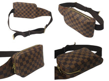 Load image into Gallery viewer, LOUIS VUITTON ルイヴィトン ショルダーバッグ ジェロニモス ダミエキャンバス ブラウン N51994 美品 中古 4b000198 正規品