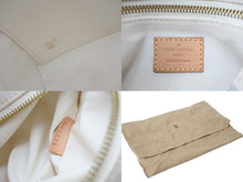 Load image into Gallery viewer, LOUIS VUITTON ルイヴィトン ダミエアズールキャンバス カバPM トートバッグ N41376 DU1114 ホワイト 美品 中古 4b000199