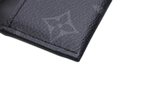 Load image into Gallery viewer, 極美品 LOUIS VUITTON ルイヴィトン カードケース ポルト カルト ダブル モノグラム エクリプス キャンバス M62170 中古 4b000207