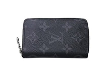 画像をギャラリービューアに読み込む, 極美品 LOUIS VUITTON ルイヴィトン モノグラムエクリプス ジッピー コインパース ヴェルティカル M81662 コインケース カードケース ブラック 中古 4b000211