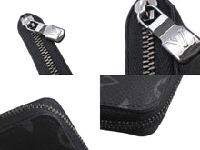 画像をギャラリービューアに読み込む, 極美品 LOUIS VUITTON ルイヴィトン モノグラムエクリプス ジッピー コインパース ヴェルティカル M81662 コインケース カードケース ブラック 中古 4b000211