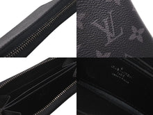 画像をギャラリービューアに読み込む, 極美品 LOUIS VUITTON ルイヴィトン モノグラムエクリプス ジッピー コインパース ヴェルティカル M81662 コインケース カードケース ブラック 中古 4b000211