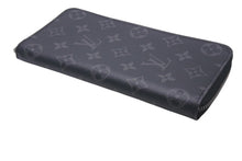 画像をギャラリービューアに読み込む, 新品同様 LOUIS VUITTON ルイヴィトン ジッピーウォレット ヴェルティカル 長財布 M62295 モノグラムエクリプス ブラック 中古 4b000213