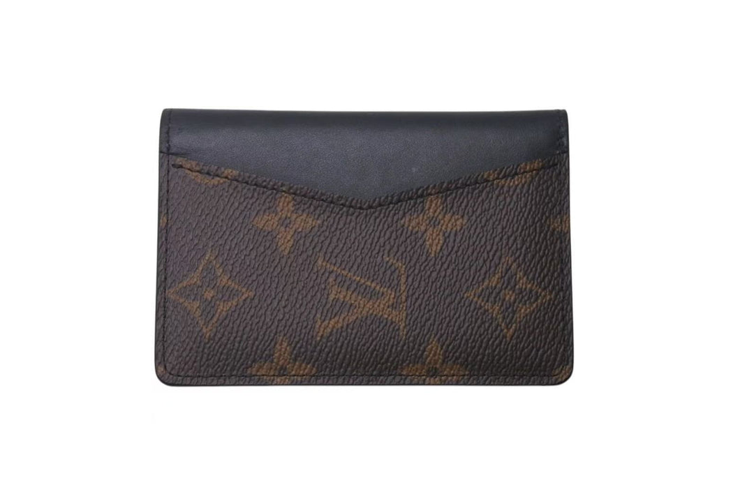 LOUIS VUITTON ルイヴィトン モノグラム オーガナイザー・ドゥ ポッシュ カードケース M60111 CT4189 ブラウン 美品 中古 4b000214