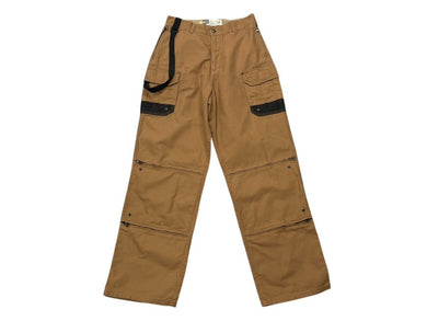 STATE PROPERTY x ROCAWEAR ステイトプロパティ ロカウェア カーゴパンツ ワーク ブラウン サイズ34 美品 中古 4b000222