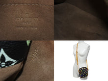 Load image into Gallery viewer, LOUIS VUITTON ルイヴィトン モノグラムマルチカラー リフト ショルダーバッグ ブラック M40056 村上隆 美品 中古 4b000237