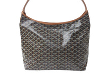 Load image into Gallery viewer, 新品未使用 GOYARD ゴヤール ボエム ホーボー バッグ トートバッグ ブラウン PVC レザー BOHEMEPMLTY01CL01P シルバー金具 中古 4c075568