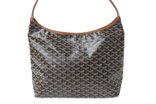 Load image into Gallery viewer, 新品未使用 GOYARD ゴヤール ボエム ホーボー バッグ トートバッグ ブラウン PVC レザー BOHEMEPMLTY01CL01P シルバー金具 中古 4c075568