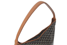 Load image into Gallery viewer, 新品未使用 GOYARD ゴヤール ボエム ホーボー バッグ トートバッグ ブラウン PVC レザー BOHEMEPMLTY01CL01P シルバー金具 中古 4c075568