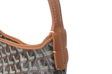 Load image into Gallery viewer, 新品未使用 GOYARD ゴヤール ボエム ホーボー バッグ トートバッグ ブラウン PVC レザー BOHEMEPMLTY01CL01P シルバー金具 中古 4c075568