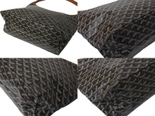 Load image into Gallery viewer, 新品未使用 GOYARD ゴヤール ボエム ホーボー バッグ トートバッグ ブラウン PVC レザー BOHEMEPMLTY01CL01P シルバー金具 中古 4c075568