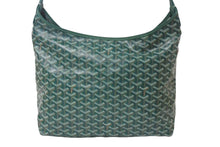 Load image into Gallery viewer, 新品未使用 GOYARD ゴヤール ボエム ホーボーバッグ グリーン BOHEMEPMLTY33CL33P コーティングキャンバス シルバー金具 中古 4b000240