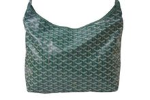 Load image into Gallery viewer, 新品未使用 GOYARD ゴヤール ボエム ホーボーバッグ グリーン BOHEMEPMLTY33CL33P コーティングキャンバス シルバー金具 中古 4b000240