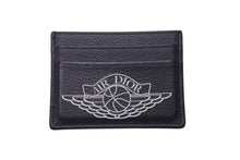 画像をギャラリービューアに読み込む, ChristianDior クリスチャンディオール NIKE ナイキ AIRDIORロゴプリントレザーカードケース グレー レザー 美品 中古 4b000253