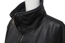 Load image into Gallery viewer, DOLCE &amp; GABBANA ドルチェアンドガッバーナ ラムレザーブルゾン ブラック サイズ56 LS - G9N16L 美品 中古 4b000258