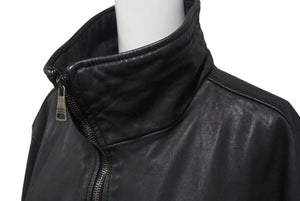 DOLCE & GABBANA ドルチェアンドガッバーナ ラムレザーブルゾン ブラック サイズ56 LS - G9N16L 美品 中古 4b000258