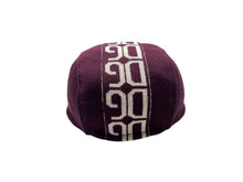 Load image into Gallery viewer, DOLCE&amp;GABBANA ドルチェアンドガッバーナ キャップ ワインレッド ベージュ コットン サイズ60 美品 中古 4b000265