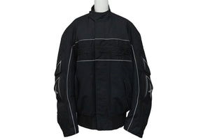 BALENCIAGA バレンシアガ ジャケット Racing Jacket 2020AW レーシングジャケット ブラック サイズ44 626604 美品 中古 4b000268