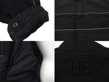 Load image into Gallery viewer, BALENCIAGA バレンシアガ ジャケット Racing Jacket 2020AW レーシングジャケット ブラック サイズ44 626604 美品 中古 4b000268