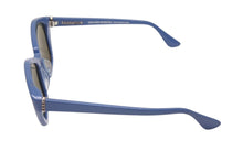 Load image into Gallery viewer, CHROME HEARTS クロムハーツ サングラス ブルー ブラスチック ファーケース付き ブルー シルバー925 美品 中古 4b000269