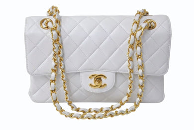 極美品 CHANEL シャネル マトラッセ23 Wフェイス Wチェーン ワンショルダーバッグ 3番台 ラムスキン ココマーク ゴールド金具 中古 4b000270