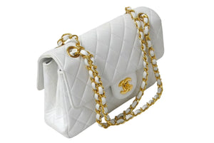 極美品 CHANEL シャネル マトラッセ23 Wフェイス Wチェーン ワンショルダーバッグ 3番台 ラムスキン ココマーク ゴールド金具 中古 4b000270