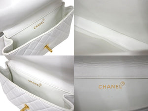 極美品 CHANEL シャネル マトラッセ23 Wフェイス Wチェーン ワンショルダーバッグ 3番台 ラムスキン ココマーク ゴールド金具 中古 4b000270
