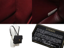 Load image into Gallery viewer, CHANEL シャネル マトラッセラムスキン チェーンリュック ココマーク ブラック ゴールド金具 美品 中古 4b000272