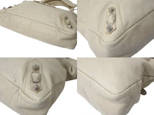 Load image into Gallery viewer, 美品 BALENCIAGA バレンシアガ ワンショルダーバッグ ハンドバッグ 240578 ザ ジャイアント タウン ベージュ レザー 中古 4b000277