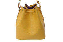画像をギャラリービューアに読み込む, LOUIS VUITTON ルイヴィトン エピ プチノエ ショルダーバッグ M44109 エピレザー イエロー ゴールド金具 良品 中古 4b000289