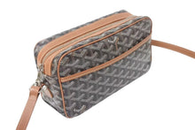 Load image into Gallery viewer, 極美品 GOYARD ゴヤール カップヴェールPM ショルダーバッグ ブラウン PVC レザー シルバー金具 中古 4b000294