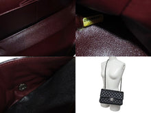 Load image into Gallery viewer, 極美品 CHANEL シャネル マトラッセ25 チェーンショルダーバッグ ココマーク 19番台 キャビアスキン ブラック シルバー金具 中古 4b000297