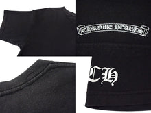 Load image into Gallery viewer, CHROME HEARTS クロムハーツ OFFWHITE Tokyo Tee オフホワイト 東京限定半袖Tシャツ バックスクロールラベルプリント ブラック 良品 中古 4b000003