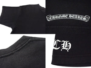 CHROME HEARTS クロムハーツ OFFWHITE Tokyo Tee オフホワイト 東京限定半袖Tシャツ バックスクロールラベルプリント ブラック 良品 中古 4b000003