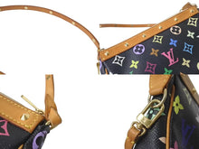 Load image into Gallery viewer, LOUIS VUITTON ルイヴィトン ポシェットアクセソワール アクセサリーポーチ M92648 モノグラム マルチカラー ブラック 美品 中古 4b000301