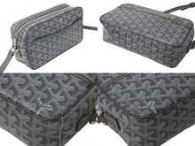 Load image into Gallery viewer, 極美品 GOYARD ゴヤール カップヴェールPM ショルダーバッグ グレー PVC レザー シルバー金具 中古 4b000302