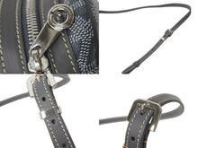 Load image into Gallery viewer, 極美品 GOYARD ゴヤール カップヴェールPM ショルダーバッグ グレー PVC レザー シルバー金具 中古 4b000302