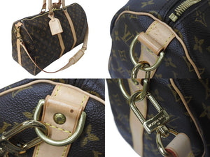 新品同様 LOUIS VUITTON ルイヴィトン キーポル バンドリエール45 ボストンバッグ M41418 モノグラムキャンバス 中古 4b000304