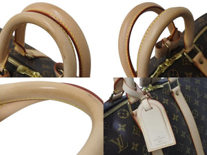 新品同様 LOUIS VUITTON ルイヴィトン キーポル バンドリエール45 ボストンバッグ M41418 モノグラムキャンバス 中古 4b000304