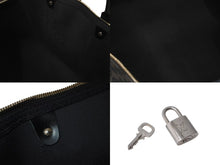Load image into Gallery viewer, 極美品 LOUISVUITTON ルイヴィトン キーポルバンドリエール55 ボストンバッグ N41413 ダミエグラフィット キャンバス ブラック 中古 4b000307