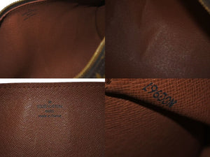 LOUIS VUITTON ルイヴィトン モノグラム パピヨン30 ハンドバッグ M51385 筒型 ロゴ 鞄 ゴールド金具 ブラウン 美品 中古 4b000310