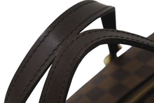 Load image into Gallery viewer, LOUIS VUITTON ルイヴィトン ダミエ エベヌ パピヨンPM ハンドバッグ N51304 筒型 ドラム型 ブラウン ゴールド金具 美品 中古 4b000312