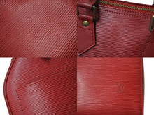 Load image into Gallery viewer, LOUIS VUITTON ルイヴィトン スピーディ 25 エピ レザー ミニ ボストンバッグ ハンドバッグ カスティリアンレッド M43017 美品 中古 4b000314