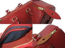 Load image into Gallery viewer, LOUIS VUITTON ルイヴィトン スピーディ 25 エピ レザー ミニ ボストンバッグ ハンドバッグ カスティリアンレッド M43017 美品 中古 4b000314