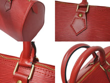 Load image into Gallery viewer, LOUIS VUITTON ルイヴィトン スピーディ30 ハンドバッグ M43007 エピ レザー レッド ゴールド金具 美品 中古 4b000315