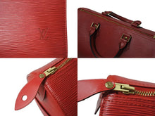 Load image into Gallery viewer, LOUIS VUITTON ルイヴィトン スピーディ30 ハンドバッグ M43007 エピ レザー レッド ゴールド金具 美品 中古 4b000315