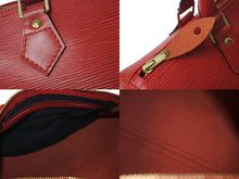 Load image into Gallery viewer, LOUIS VUITTON ルイヴィトン スピーディ30 ハンドバッグ M43007 エピ レザー レッド ゴールド金具 美品 中古 4b000315