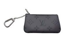 画像をギャラリービューアに読み込む, 極美品 LOUIS VUITTON ルイヴィトン カードキーケース ポシェット クレ モノグラム エクリプス M80905 グレー ブラック 中古 4b000321