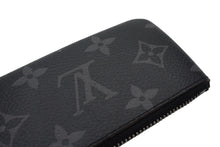 画像をギャラリービューアに読み込む, 極美品 LOUIS VUITTON ルイヴィトン カードキーケース ポシェット クレ モノグラム エクリプス M80905 グレー ブラック 中古 4b000321